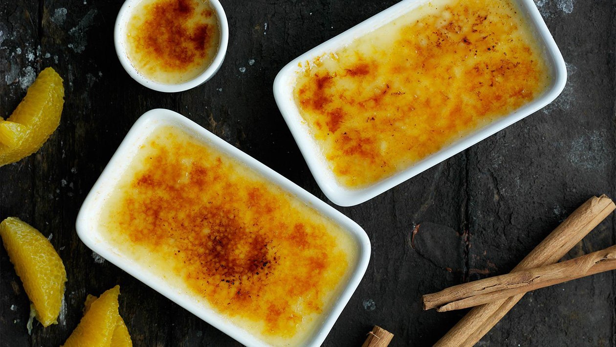 Appelsin og kanelbrûlée – Oppskrift Appelsin og kanelbrûlée – Oppskrift