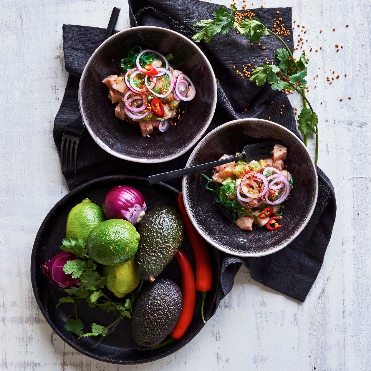 Asiatisk lakse-ceviche med lime – Oppskrift Asiatisk lakse-ceviche med lime – Oppskrift