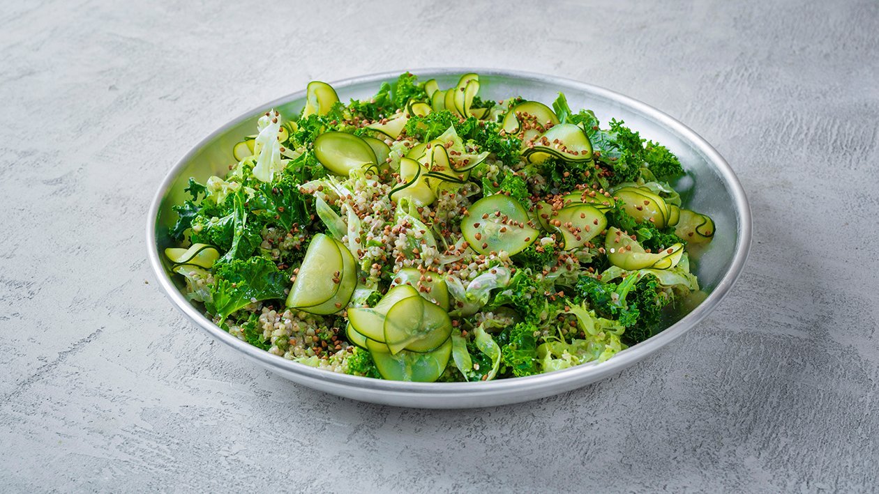 Bokhvete og grønnkålsalat – Oppskrift Bokhvete og grønnkålsalat – Oppskrift