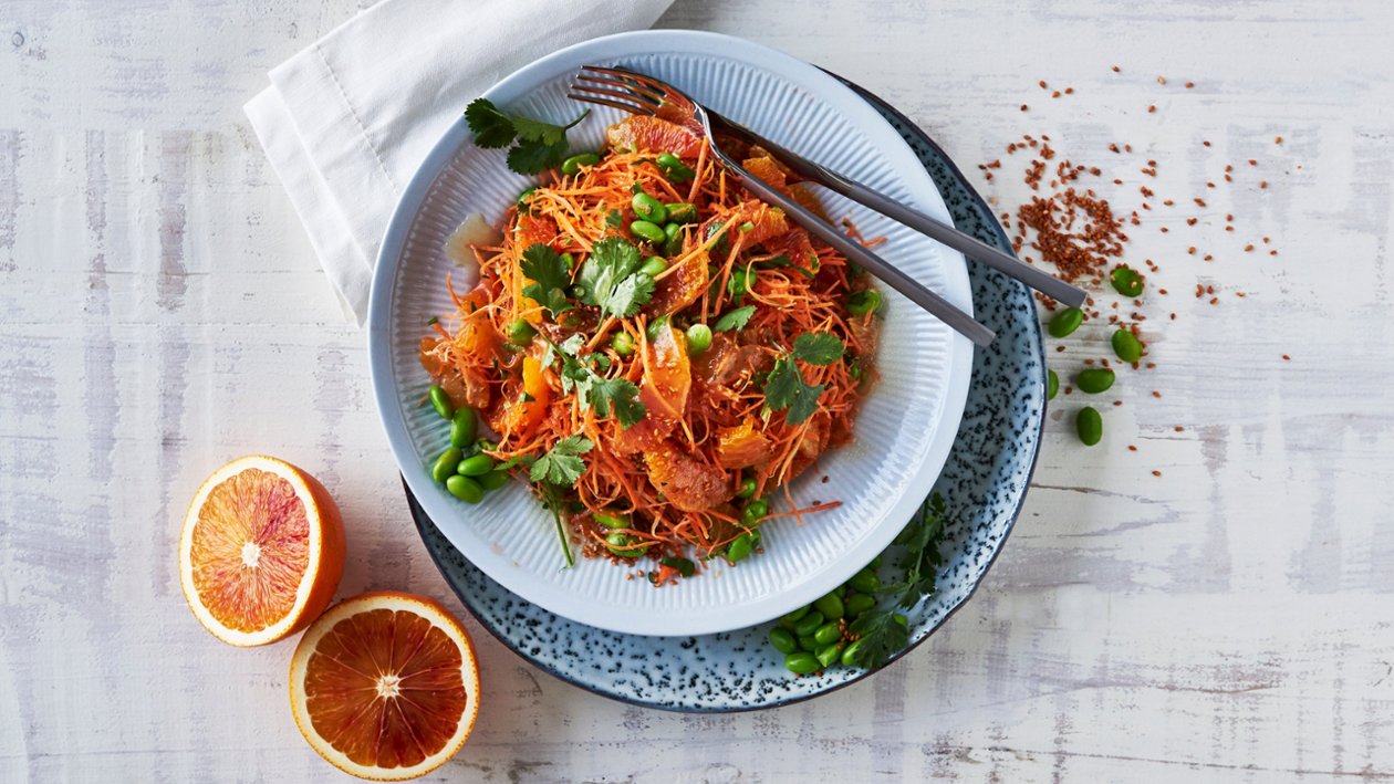 Gulrot- og appelsinsalat – Oppskrift Gulrot- og appelsinsalat – Oppskrift