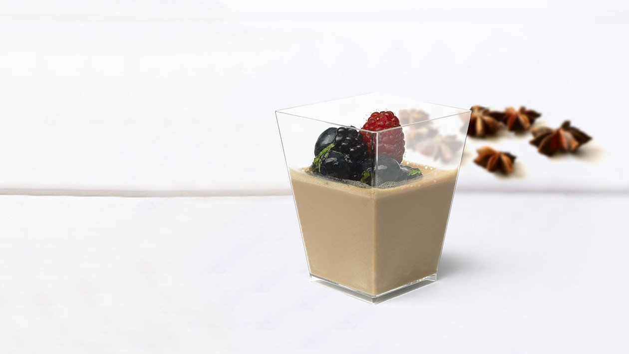 Sjokoladepannacotta med stjerneanis – Oppskrift Sjokoladepannacotta med stjerneanis – Oppskrift