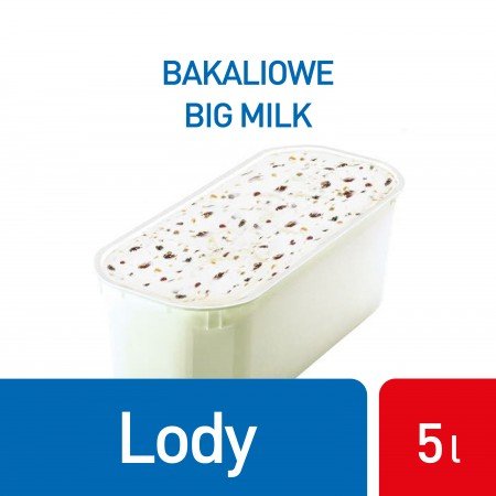 Algida Lody Bakalia Big Milk -