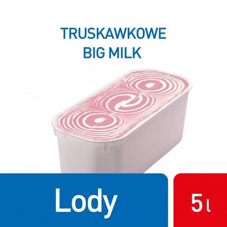 Algida Lody Truskawka Big Milk -