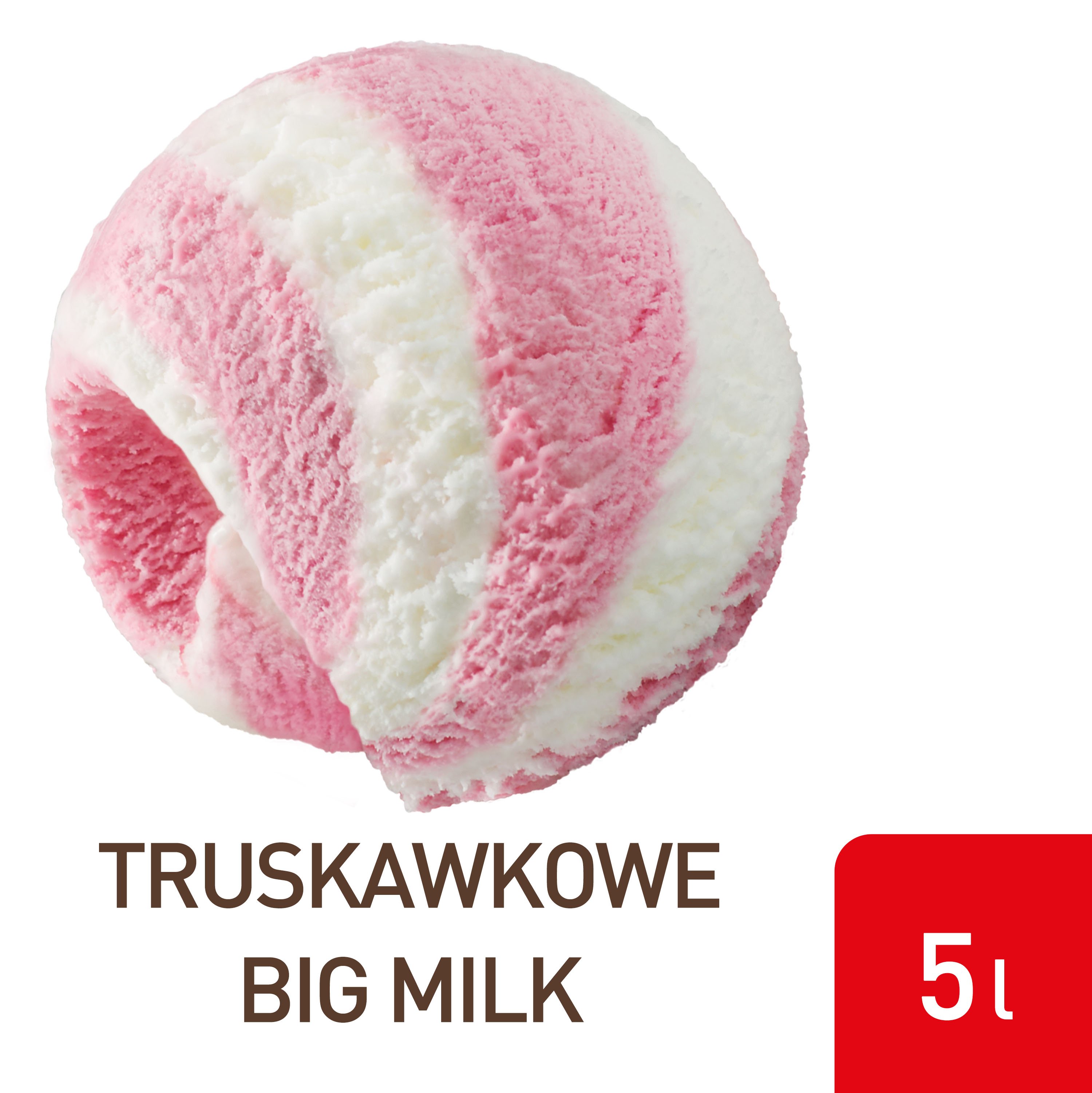 Algida Lody Truskawka Big Milk -