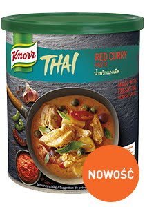 Czerwona pasta curry Knorr 0,85kg - Czerwona pasta curry Knorr 0,85kg -