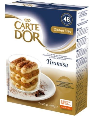 Deser Tiramisu Carte d'Or 0,54 kg - Deser Tiramisu Carte d'Or 0,54 kg -