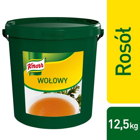 Knorr Rosół wołowy 12,5 kg -
