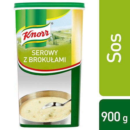 Knorr Sos cztery sery z brokułami 0,9 kg -