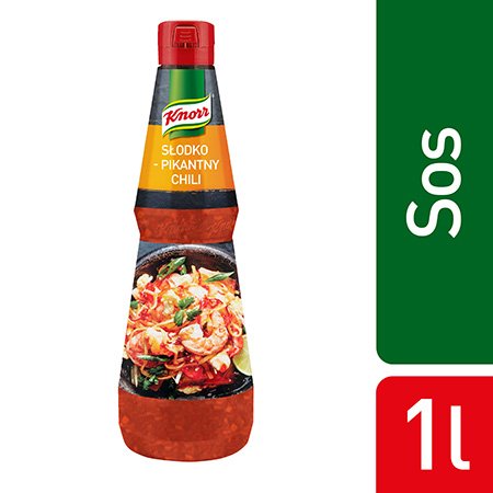Knorr Sunshine Chili Słodko-pikantny sos 1 l -