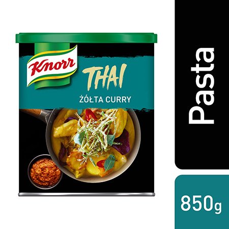 Knorr Żółta pasta curry 850 g -