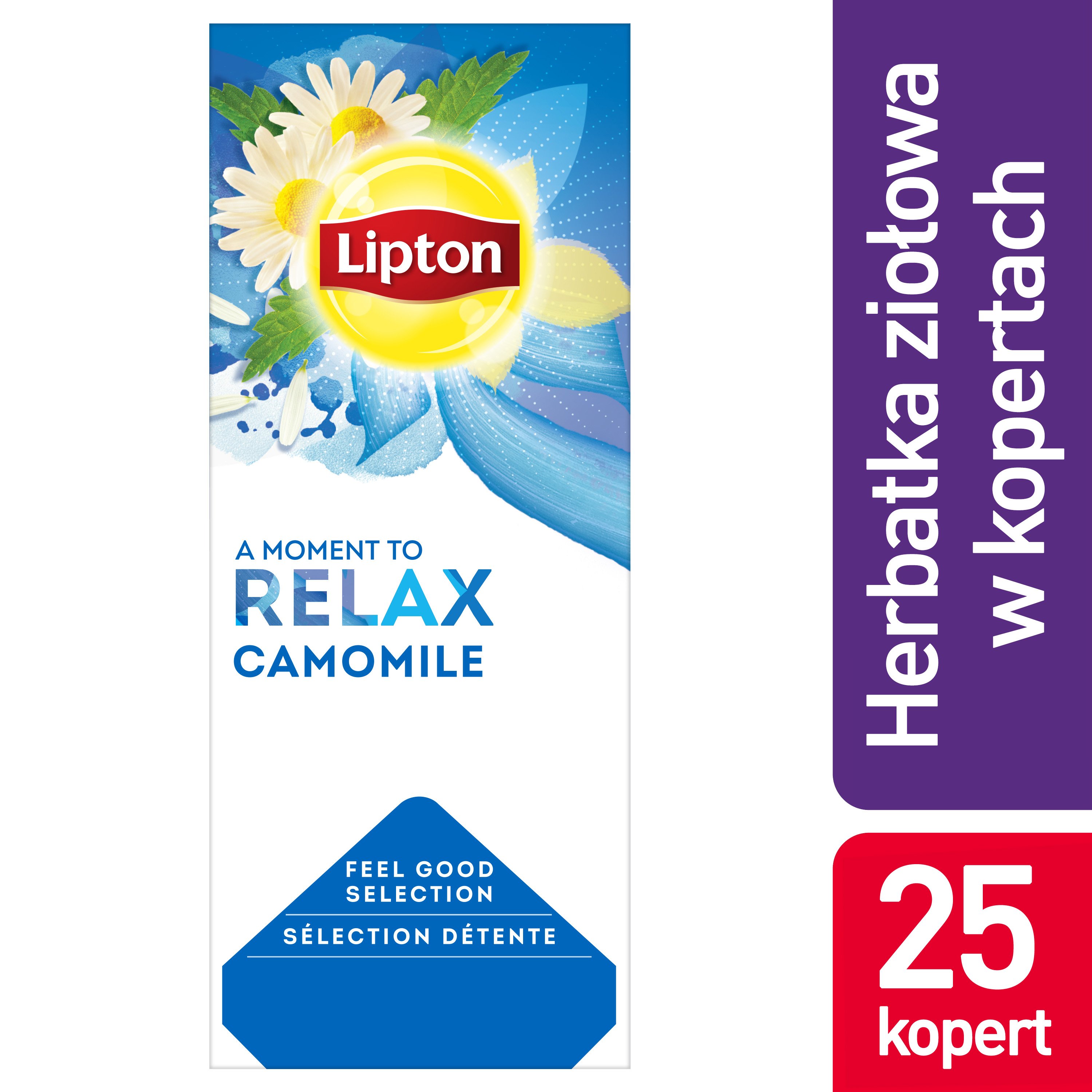 Lipton Classic Camomile (Herbatka z rumianku) 25 kopert -