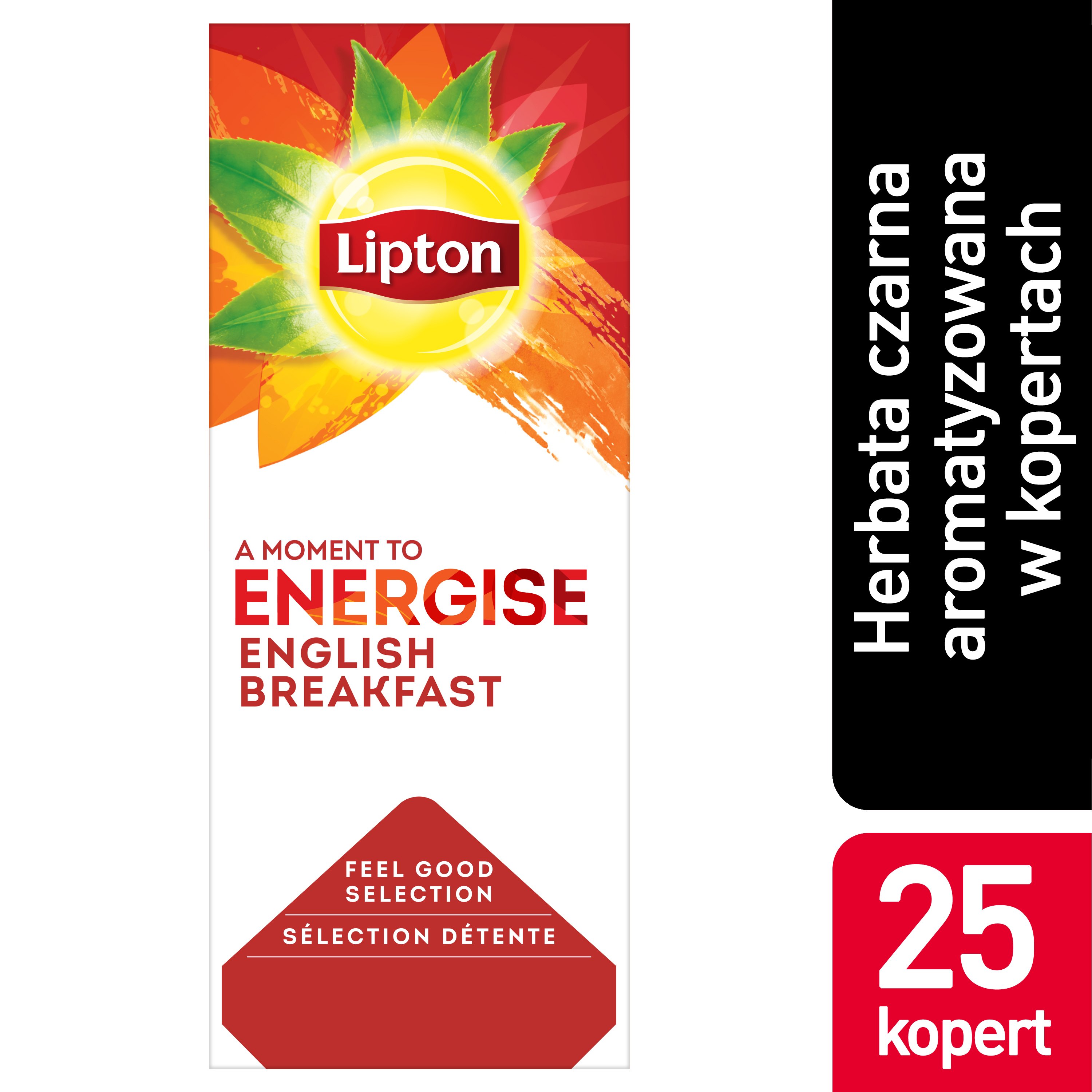 Lipton Classic English Breakfast (Kompozycja czarnych herbat) 25 kopert -