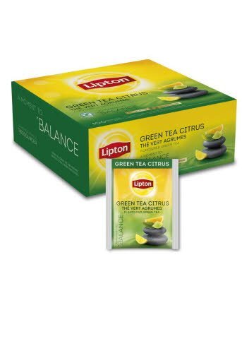 Lipton Classic Green Tea Citrus 100 kopert -