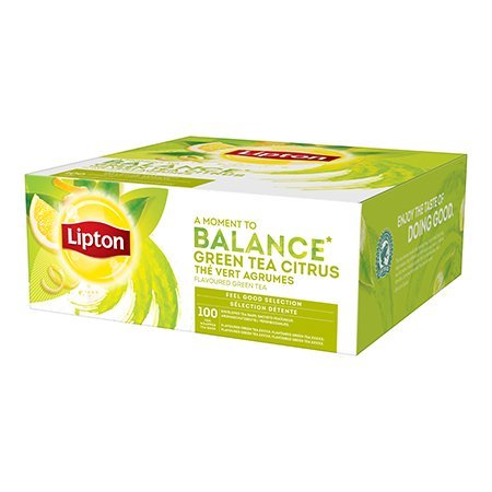 Lipton Classic Green Tea Citrus 100 kopert -