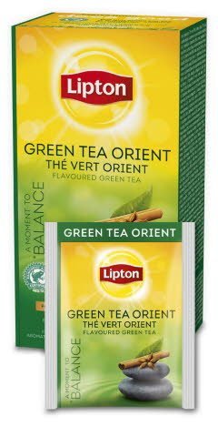 Lipton Classic Green Tea Orient 25 kopert -