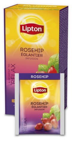 Lipton Classic Rosehip (dzika róża) 25 kopert - Lipton Classic Rosehip (dzika róża) 25 kopert -