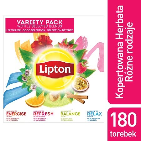 Lipton Classic Variety Pack - 12 smaków x 15 kopert -