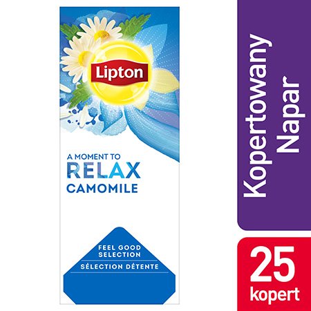 Lipton Feel Good Selection Camomile (Herbatka z rumianku) 25 kopert -