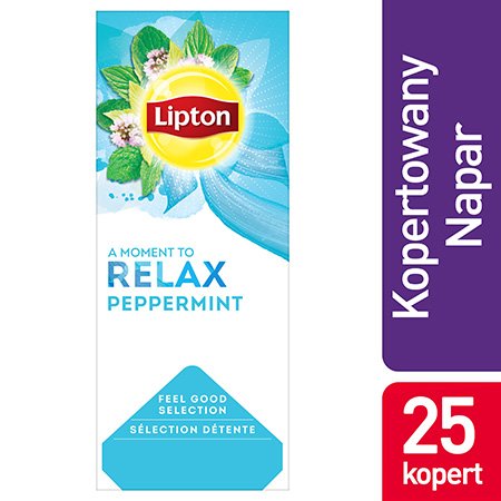 Lipton Feel Good Selection Peppermint (Herbatka miętowa) 25 kopert -