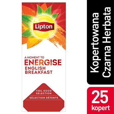 Lipton Feeld Good Selection English Breakfast (Kompozycja czarnych herbat) 25 kopert -