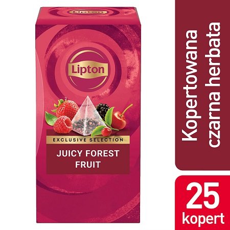 Lipton Piramida Juicy Forest Fruits (Owoce Leśne) 25 kopert -