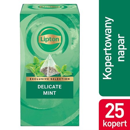 Lipton Piramida Mint (Mięta) 25 kopert -