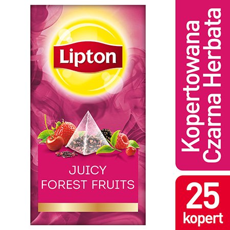 Lipton Piramida Owoce Leśne Kopertowana 25 kopert -