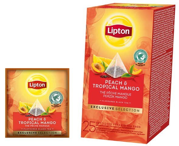 Lipton Piramida Peach Mango (Brzoskwinia i mango) -