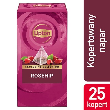 Lipton Piramida Rosehip (Dzika róża) 25 kopert -