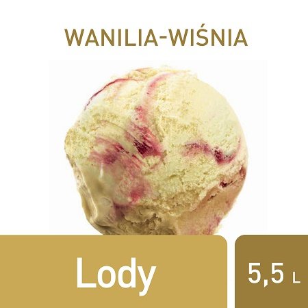 Lody Wanilia-wiśnia Carte d'Or -