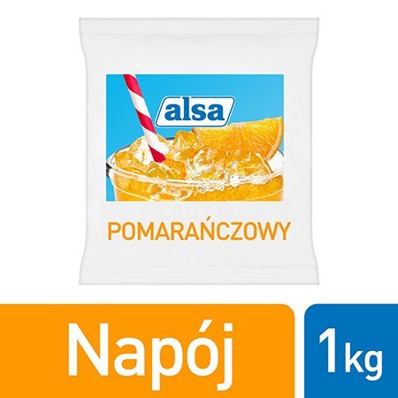 Napój pomarańczowy Alsa z witaminą C 1 kg -
