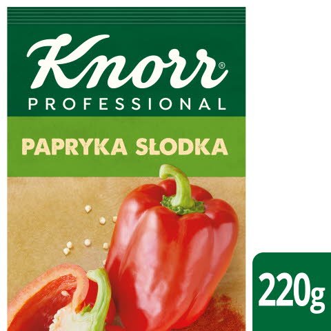 Papryka słodka z Hiszpanii Knorr 0,22 kg -