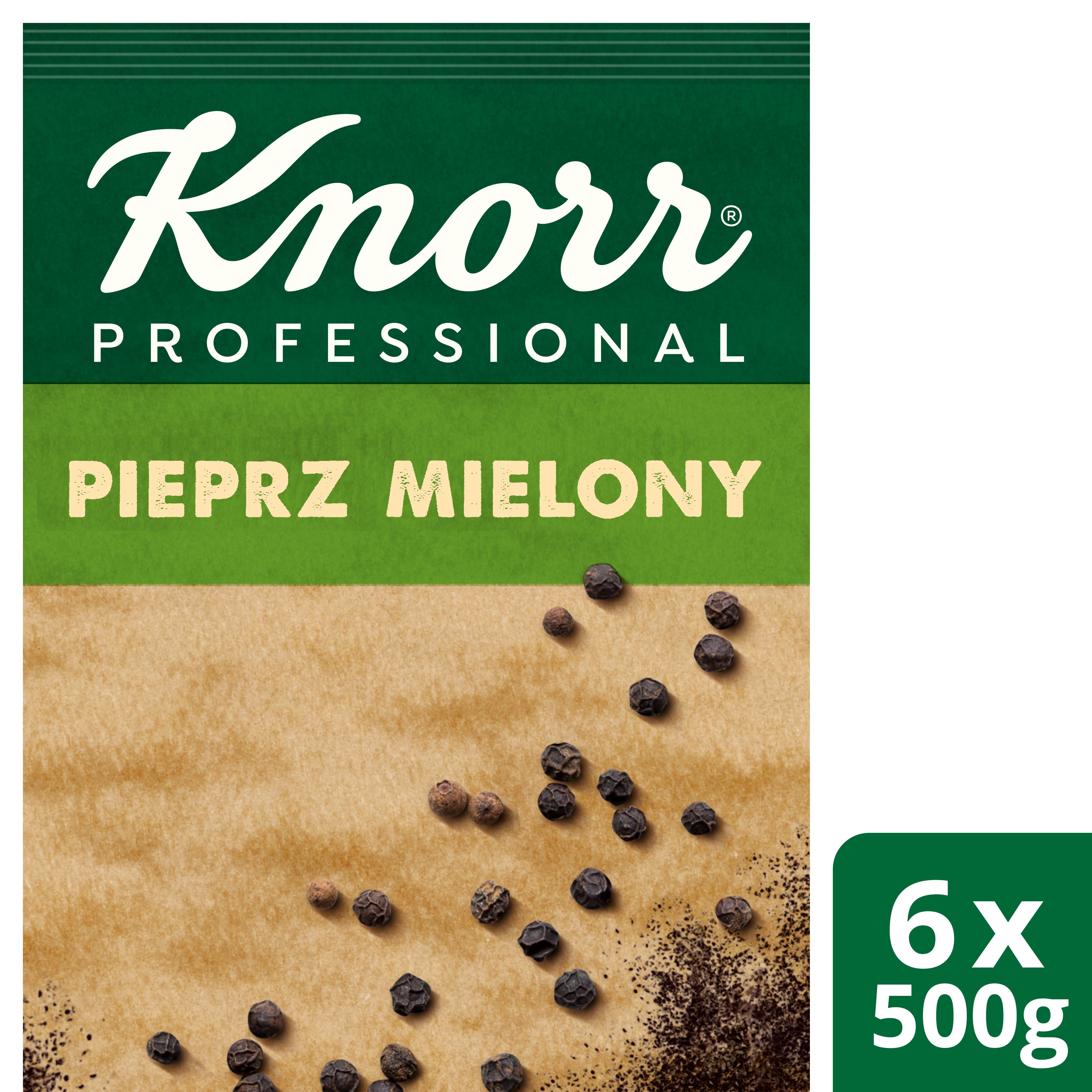 Pieprz czarny mielony z Wietnamu 0,5 kg -