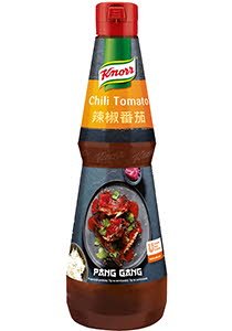 Pikantny sos z chili i pomidorami Knorr - Pang Gang 1 l - Pikantny sos z chili i pomidorami Knorr - Pang Gang 1 l -