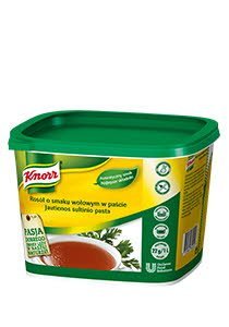 Rosół o smaku wołowym w paście Knorr 1 kg - Rosół o smaku wołowym w paście Knorr 1 kg -