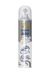 Carte d'Or Creme Dolce Spray 500 ml - Creme Dolce utrzymuje się dłużej zarówno na zimnych, jak i na ciepłych daniach oraz napojach. Carte d'Or Creme Dolce Spray 500 ml - Creme Dolce utrzymuje się dłużej zarówno na zimnych, jak i na ciepłych daniach oraz napojach.