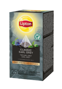 Lipton Piramida Earl Grey (Herbata czarna z aromatem bergamotki) - Wysokiej jakości herbata, która umili klientom czas spędzony w lokalu. Lipton Piramida Earl Grey (Herbata czarna z aromatem bergamotki) - Wysokiej jakości herbata, która umili klientom czas spędzony w lokalu.