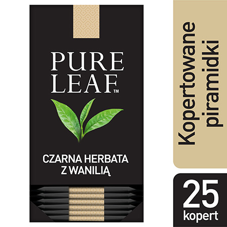Pure Leaf Black Vanilla Milima 25 kopert - Zapoznaj się z naszymi akcesoriami i oczaruj swoich gości niecodziennym rytuałem.