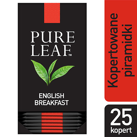 Pure Leaf English Breakfast 25 kopert - Zapoznaj się z naszymi akcesoriami i oczaruj swoich gości niecodziennym rytuałem.