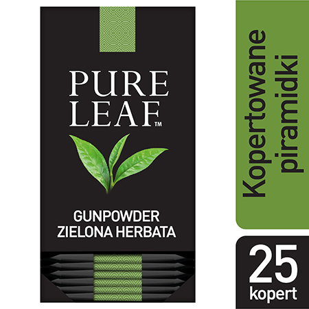 Pure Leaf Green Tea Gunpowder 25 kopert - Zapoznaj się z naszymi akcesoriami i oczaruj swoich gości niecodziennym rytuałem.