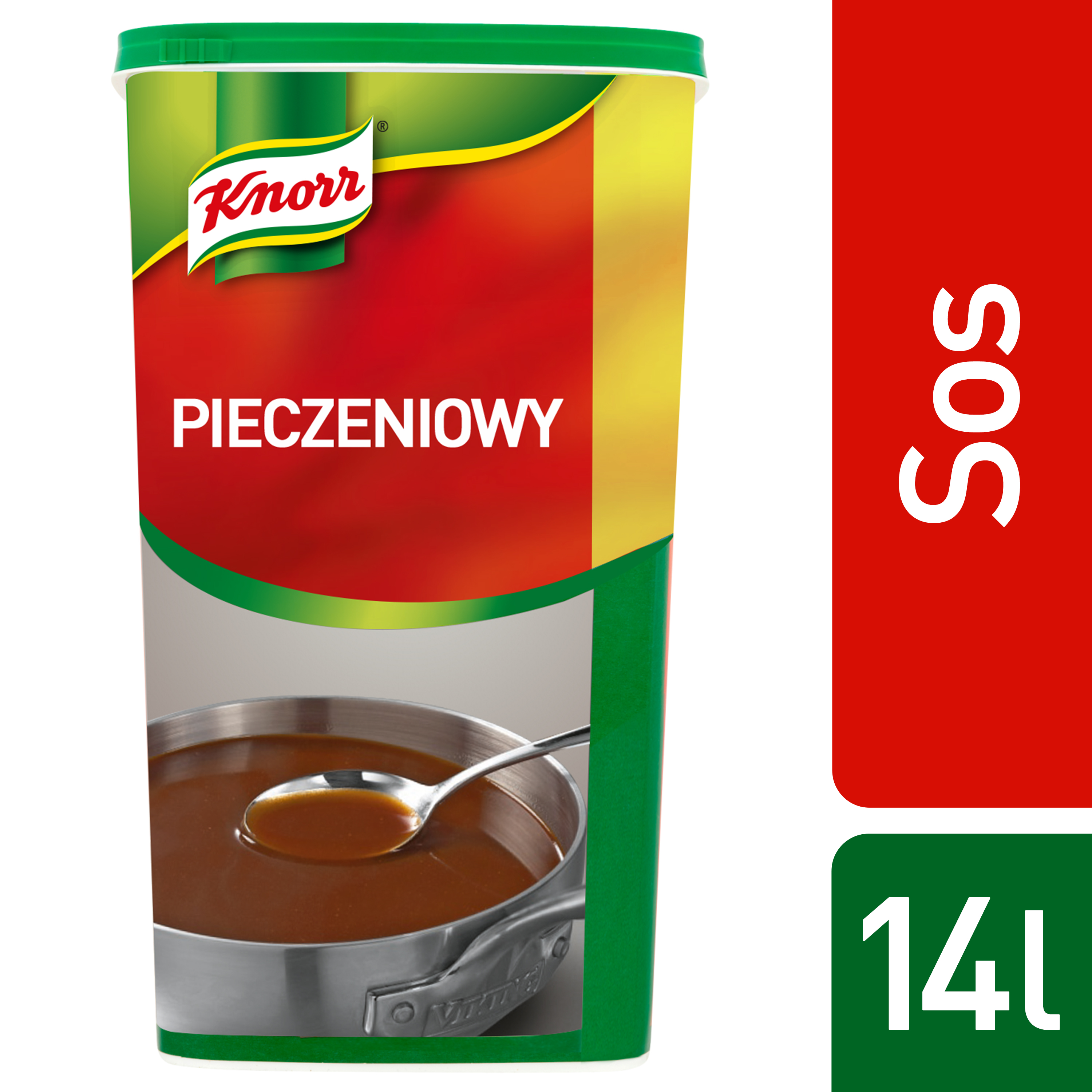 Sos pieczeniowy Knorr 1,4kg - Oto rozwiązanie, które pozwala uzyskać tyle esencjonalnego sosu, ile potrzebujesz.