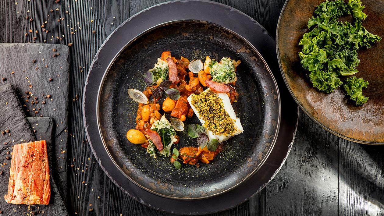 Halibut w Ragout Halibut w Ragout
