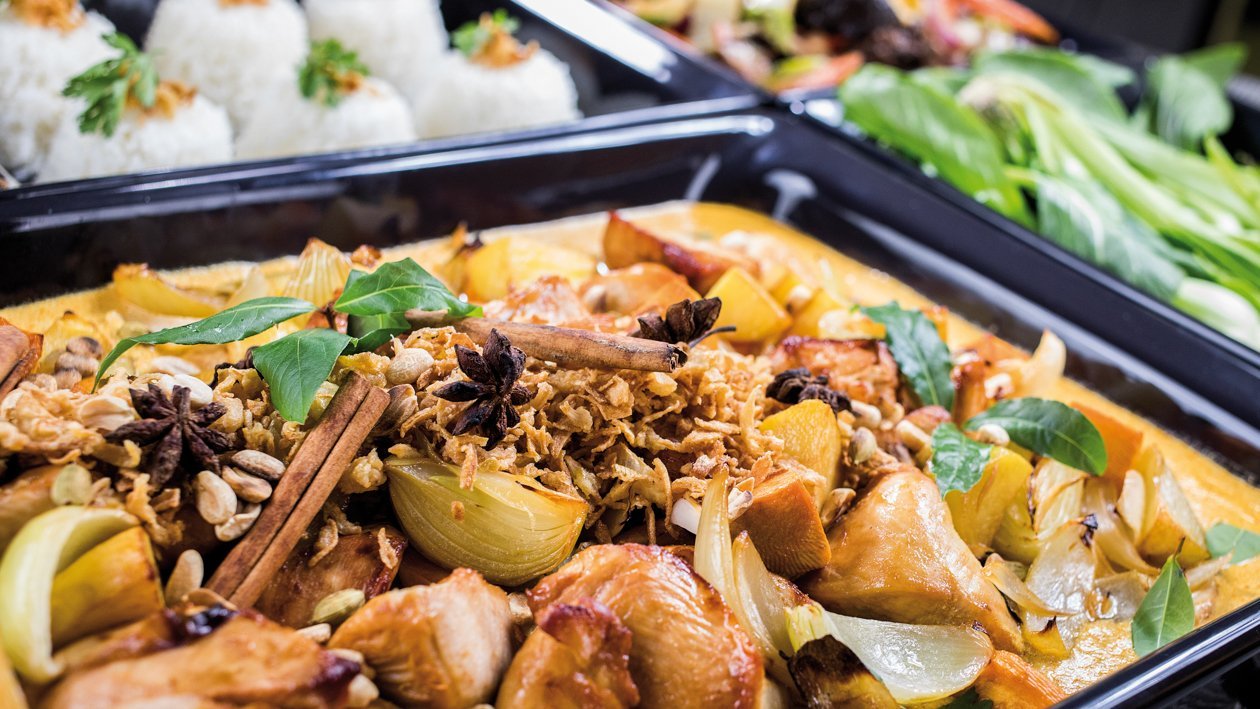 Massman curry z kurczakiem i warzywami Massman curry z kurczakiem i warzywami