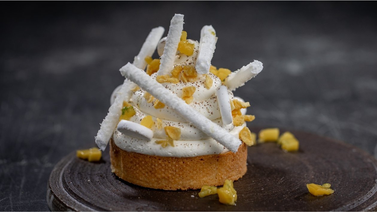 Mini tarta z egzotyczną niespodzianką Mini tarta z egzotyczną niespodzianką
