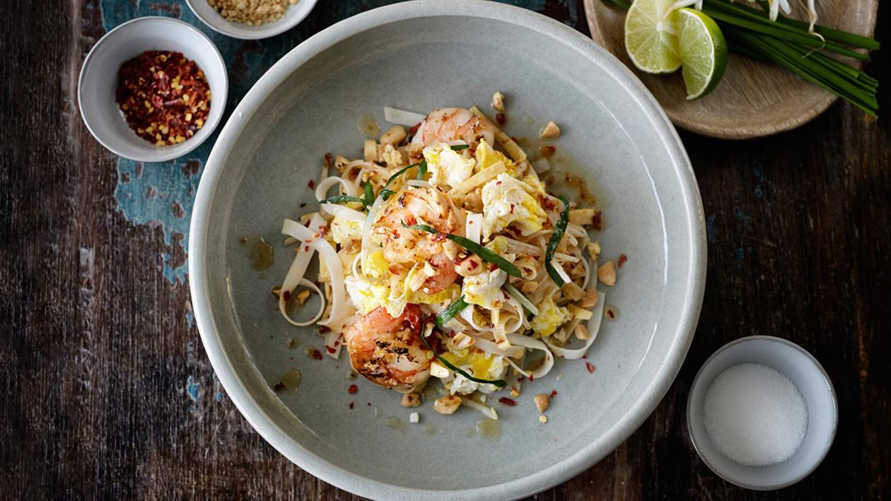Pad Thai – orientalny makaron z krewetkami Pad Thai – orientalny makaron z krewetkami