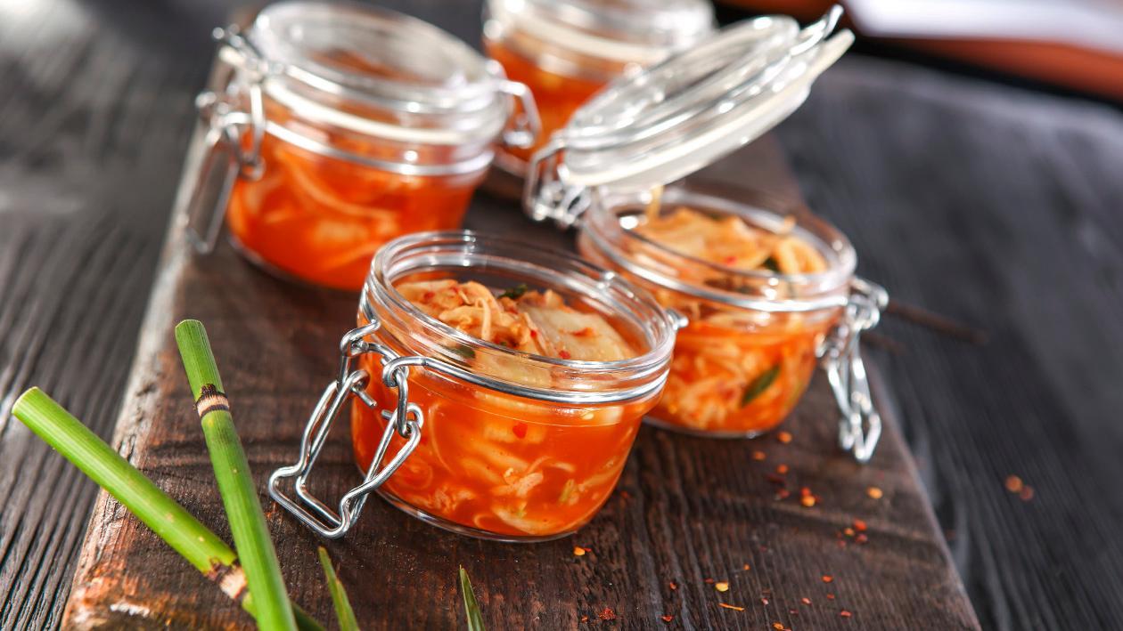 Sałatka ze sfermentowanego kimchi Sałatka ze sfermentowanego kimchi