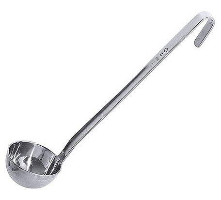 CONTACTO Schöpfkelle, tiefe Form Ø14 cm, 0,75ltr,