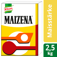 Maizena 2,5 KG - Maizena Maisstärke – perfekte Bindekraft bei glänzender Bindung.