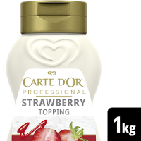 Carte D'Or Professional Dessert Topping Erdbeer 1 kg - Carte D'Or Professional Topping Erdbeer - hilft dir ein unverwechselbares Finish zu kreieren. 