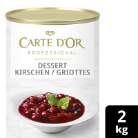 Carte D'Or Professional Dessert Kirschen 2 kg - 